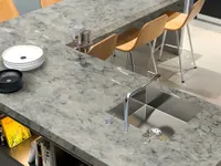 Кварцит Arctic White